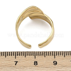 304ステンレススチールカフリング  イオンプレーティング（ip）  18KGP本金メッキ  14mm&nbsp;RJEW-D332-01G
