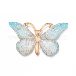 Gradient Color Plastic Pendants&nbsp;KY-K010-A