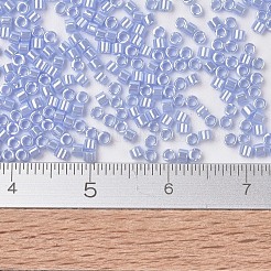 MIYUKIデリカビーズ  シリンダー  日本製シードビーズ  11/0  （db1568)不透明なblueブルーの光沢  1.3x1.6mm  穴：0.8mm  約20000個/袋  100 G /袋&nbsp;SEED-J020-DB1568