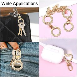 15Pcs 3 Styles Zinc Alloy Spring Gate Rings&nbsp;FIND-CJ0004-77