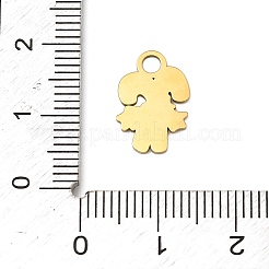 Christmas 304 Stainless Steel Enamel Charms&nbsp;STAS-I356-02G-06