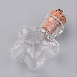 Glass Bottle Pendants&nbsp;PALLOY-JF00247