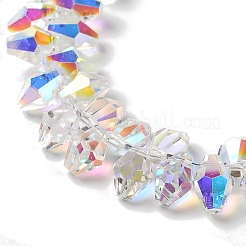 AB Color Plated Electroplate Beads Strands&nbsp;EGLA-H104-07A-AB02