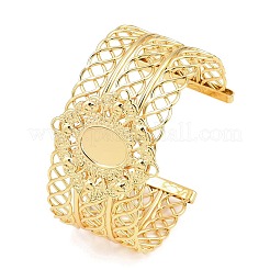 304 Stainless Steel Cuff Bangle Making&nbsp;BJEW-P363-01G