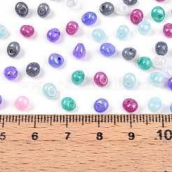 6/0 Opaque Colours Glass Seed Beads&nbsp;SEED-N007-18D