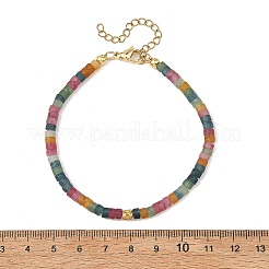 Natural White Jade Beaded Bracelets&nbsp;BJEW-JB14426