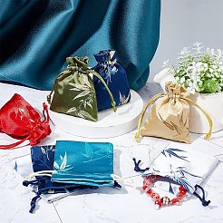 12Pcs 4 Colors Brocade Bag&nbsp;ABAG-NB0001-26