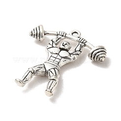 Tibetan Style Alloy Sport Pendants&nbsp;LS-PALLOY-M217-43AS