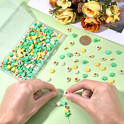 300Pcs Handmade Polymer Clay Beads&nbsp;CLAY-SC0002-81