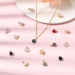 32Pcs 16 Styles Natural & Synthetic Gemstone Pendants&nbsp;PALLOY-SW00089