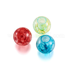 Spray Painted Glass Beads&nbsp;GLAA-TA0001-03