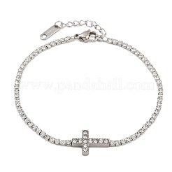 304 Stainless Steel Cup Chains Bracelets for Women&nbsp;BJEW-D364-01A-P