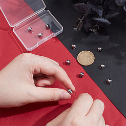 10Pcs Halloween 304 Stainless Steel Beads&nbsp;STAS-UN0064-08