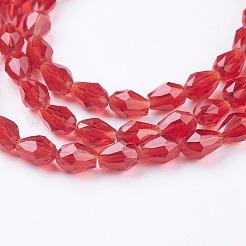 Glass Beads Strands&nbsp;GLAA-R024-6x4mm-14