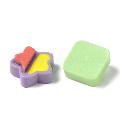 Opaque Resin Decoden Cabochons&nbsp;RESI-H161-03