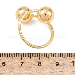 Brass Cuff Rings for Women&nbsp;RJEW-Z113-18G