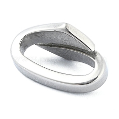 Non-Tarnish 304 Stainless Steel Slide Charms&nbsp;STAS-H219-11P