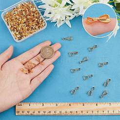 真鍮製アイスピックピンチベイル120個  ゴールドカラー  20x7mm&nbsp;FIND-SC0003-01G