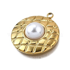 Plastic Pearl Pendants&nbsp;LS-STAS-Q360-03G-G