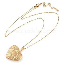 201 Stainless Steel Cable Chain Necklaces&nbsp;NJEW-M050-04F-G-1