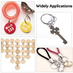 Iron Double Loops Jump Rings Split Rings and Iron Split Key Rings&nbsp;PH-IFIN-G079-05P