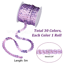 Eco-Friendly Plastic Paillette Beads&nbsp;PVC-PH002-01
