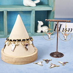20Pcs 10 Styles Zinc Alloy Enamel Pendants&nbsp;ENAM-BG0001-01