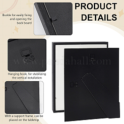 MDF Composite Wood Photo Frame Stand for Dried Flower&nbsp;LS-DJEW-WH0028-057A