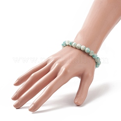染色天然セレナイト ビーズ ストレッチ ブレスレット セット  男性女性用  内径：2インチ（5.15cm）  3個/セット&nbsp;BJEW-JB09200
