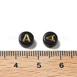 Plating Opaque Acrylic Beads&nbsp;OACR-R005-03A