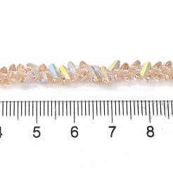 Transparent Glass Beads Strands&nbsp;EGLA-P061-04B-AB02