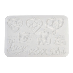 DIY Silicone Pendant Molds&nbsp;DIY-A054-02A