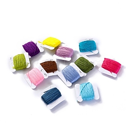 36 Colors Polyester Embroidery Threads for Cross Stitch&nbsp;SENE-PW0002-045