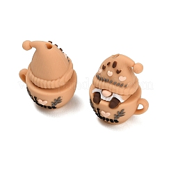 Cooffee Theme Silicone Beads&nbsp;SL-CBA6E44-01D