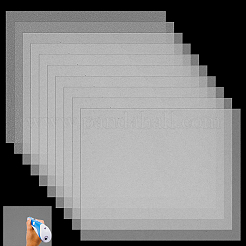 3D 印刷用の PVC 長方形多目的 3D ペン テンプレート  透明  180x150x0.5mm&nbsp;DIY-WH0010-63