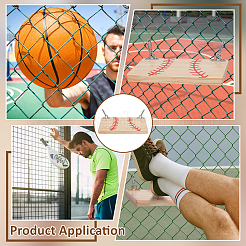 1Pc Hanging Wood Footrest Board for Baseball Fences&nbsp;AJEW-BC0010-47