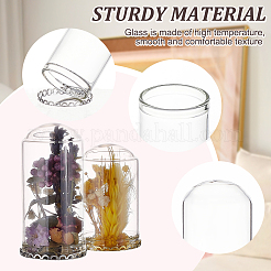 Glass Dome Cover&nbsp;DJEW-BC0001-20