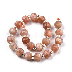 Natural Sunstone Beads Strands&nbsp;G-N327-08L