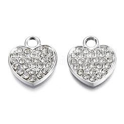 Alloy Rhinestone Pendants&nbsp;PALLOY-S133-003P