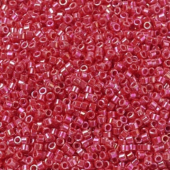 MIYUKIデリカビーズ  シリンダー  日本製シードビーズ  11/0  （db0159)不透明な朱色のab  1.3x1.6mm  穴：0.8mm  約100000個/500g&nbsp;SEED-MY11-DB0159