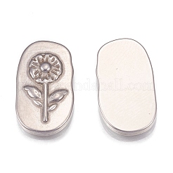 Tarnish Resistant 304 Stainless Steel Cabochons&nbsp;STAS-H109-02P