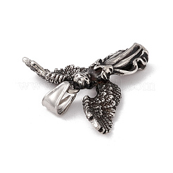 304 Stainless Steel Manual Polishing Pendants&nbsp;STAS-G267-04AS