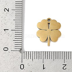 Ion Plating(IP) 304 Stainless Steel Charms&nbsp;STAS-M080-09G-01