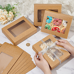 Cuboid Kraft Paper Storage Gift Boxes&nbsp;CON-WH0095-99A-01