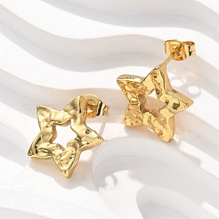 304 Stainless Steel Stud Earrings&nbsp;EJEW-L296-043G