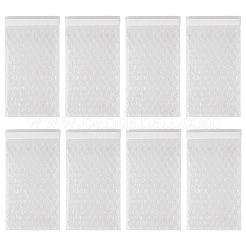 PEフィルムバブルバッグ  粘着式バブルメーラー  長方形  ホワイト  19x10x0.2cm&nbsp;ABAG-TAC0035-08C
