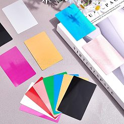 Aluminium Blank Name Cards&nbsp;DIY-NB0003-04
