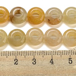 Natural Topaz Jade Beads Strands&nbsp;G-P536-A13-01