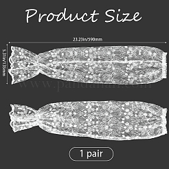 1 Pair Polyester Arm Oversleeves for Women&nbsp;AJEW-GF0011-86