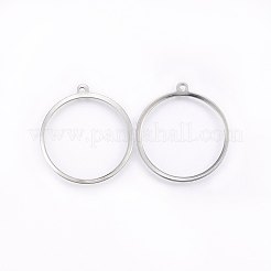 Tarnish Resistant 201 Stainless Steel Pendants&nbsp;STAS-E438-31P